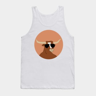 Cool Longhorn Tank Top